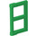 LEGO Green Window Pane 1 x 2 x 3 with Thick Corner Tabs (28961 / 60608)