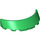 LEGO Green Windscreen 1 x 3 x 6 Curved (35299 / 62360)