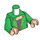 LEGO Vert Winifred Sanderson Minifig Torse (973 / 76382)