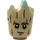 LEGO Groot Cabeza con cerrado Boca y Grande Ojos (79000)