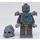 LEGO Grumlo met Vlak Zilver Heavy Armour minifiguur