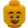 LEGO Hacksaw Hank with Minifigure Head (Recessed Solid Stud) (3626 / 68031)