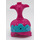 LEGO Haar met Paardenstaart en Turquoise Headband met Bloemen (66204)