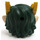 LEGO Haar mit Seitenscheitel mit Gold Tiara und Elf Ohren (31581)