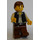 LEGO Han Solo mit Schwarz Weste und Braun Beine Minifigur