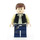 LEGO Han Solo mit Schwarz Weste und Dark Blau Beine  Minifigur