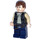 LEGO Han Solo with Black Vest with Pockets and Dark Blue Legs with Smooth Hair Minifigure