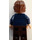 LEGO Han Solo con Dark Azul Open Chaqueta y Dark Marrón Piernas (Smirk / Breathing Máscara) Minifigura