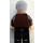 LEGO Han Solo con Grigio Capelli (Neutral / Angry Viso) Minifigure