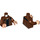 LEGO Han Solo with Reddish Brown Jacket Minifig Torso (973 / 76382)