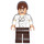 LEGO Han Solo with White Shirt with Wrinkles and Dark Brown Legs with Smooth Hair Minifigure