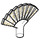 LEGO Hand Fan with Gold (27291 / 93553)