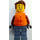 LEGO Handyman Harl Hubbs met Reddingsvest Minifiguur