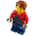 LEGO Handyman Harl Hubbs with Overalls and Paint Stains Minifigure