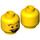 LEGO Hank Haystack Minifigure Head (Recessed Solid Stud) (3626 / 16161)