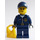 LEGO Harbour Police Officer with Dark Blue Cap Minifigure