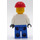 LEGO Harbour Worker with Blue Striped Overalls Bib Minifigure