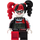 LEGO Harley Quinn Minifigure Alarm Clock (5005338)