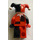 LEGO Harley Quinn mit Jester Hut und Point Collar Minifigur