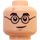 LEGO Harry Potter Plain Head (Recessed Solid Stud) (3626)