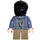 LEGO Harry Potter with Blue Jacket and T-Shirt Minifigure