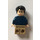 LEGO Harry Potter met Dark Blauw Jasje en Zandbruin Broek Minifiguur