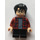 LEGO Harry Potter con Rosso scuro Plaid Maglietta e Nero Gambe Minifigure