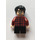 LEGO Harry Potter con Rosso scuro Plaid Maglietta e Nero Gambe Minifigure