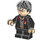 LEGO Harry Potter avec Gryffindor Robe Open et Jambes courtes (Sourire / Open Bouche Smile) Minifigurine