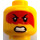 LEGO Harumi - Minifigure Head (Recessed Solid Stud) (3626 / 39059)