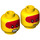 LEGO Harumi - Minifigure Head (Recessed Solid Stud) (3626 / 39059)