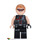 LEGO Hawkeye med Mørkerød og kæmmet Hår Minifigur