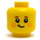 LEGO Head with Child Face with Bright Light Orange Cheeks (Recessed Solid Stud) (3626)