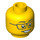 LEGO Kopf mit Glasses (Einbau-Vollbolzen) (96090 / 98273)