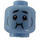 LEGO Head with Queasy Face (Recessed Solid Stud) (3626)