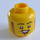 LEGO Huvud med Reddish Brun Mutton Chops (Infälld solid knopp) (3626 / 82348)