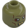 LEGO Head with Troll Face (Recessed Solid Stud) (3274 / 108345)