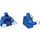 LEGO Headless Horseman/Elwood Kran Torso mit Blau Arme und Weiß Hände (973 / 76382)