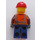 LEGO Heavy-Haul Zug Konstruktion Worker Minifigur