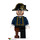 LEGO Hector Barbossa minifiguur met houten been