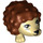 LEGO Hedgehog con Reddish Marrone Punte (12203 / 98944)