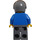 LEGO Helicopter Pilot with Blue Jacket  Minifigure