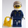 LEGO Helicopter Pilot mit Helm und Rettungsweste Minifigur