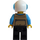 LEGO Helicopter Pilot with White Helmet and Sunglasses Minifigure