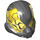 LEGO Helmet with Bug Pattern on Transparent Yellow Visor  (24021)