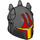 LEGO Helmet with Horns and Red (Gar Saxon) (79515)