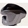 LEGO Helmet with Open Visor with Metallic Silver (25371)