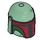 LEGO Helmet with Sides Holes with Dark Red and Dark Green (84139 / 105747)