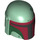 LEGO Helmet with Sides Holes with Dark Red and Dark Green (84139 / 105747)