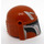 LEGO Helmet with Sides Holes with Mandalorian Warrior Gray and Black (66554 / 87610)